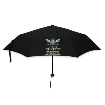 7 Jahre verheiratet nur 2 Fehler 7.Hochzeitstag - Regenschirm (klein) - Schwarz - Vorne