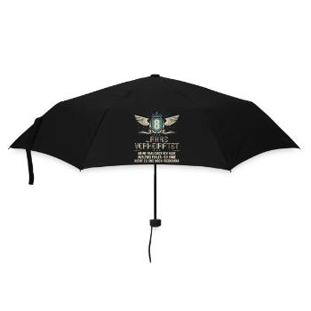 8 Jahre verheiratet nur 2 Fehler 8.Hochzeitstag - Regenschirm (klein) - Schwarz - Vorne