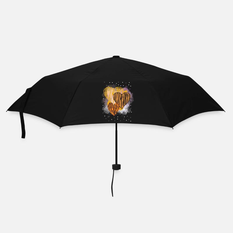 Wildcat Heart Design - Umbrella (small) - black