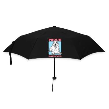 Basset Hound Maman Chien Maman Chien Propriétaire Cadeau - Parapluie standard - noir - Devant