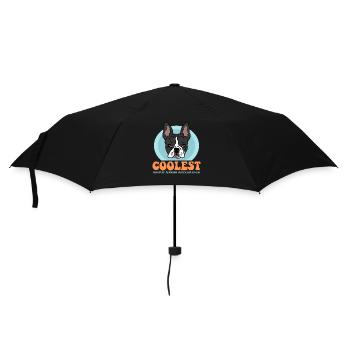 Boston Terrier Grandpa Dog Owner Cadeau - Parapluie standard - noir - Devant