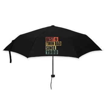 Jumeaux Père Père jumeau depuis 1980 - Parapluie standard - noir - Devant