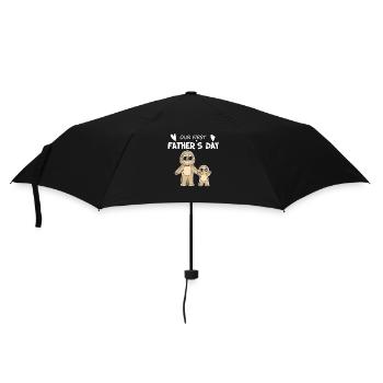 Father's Day Gift - Our First Father's Day - Umbrella (small) - black - Front