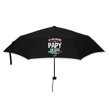 Je Vais Encore Être Papy En 2023 Cadeau Enceinte - Parapluie standard - noir - Devant