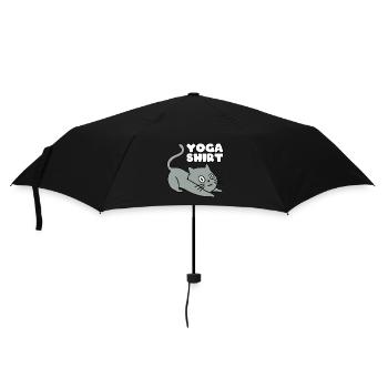 Yoga Cat Sport Fitness - Umbrella (small) - black - Front
