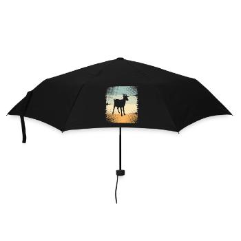 Goat - Umbrella (small) - black - Front