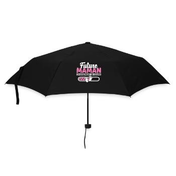 Future Maman Idée Cadeau Enceinte Amour Cool - Parapluie standard - noir - Devant