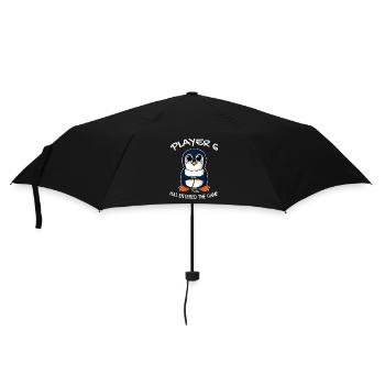 Le joueur 6 est entré dans le jeu Baby - Parapluie standard - noir - Devant