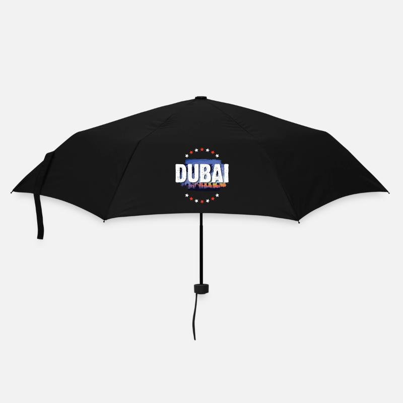 Dubai - Regenschirm (klein) - Schwarz