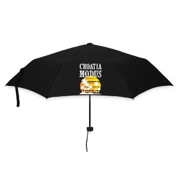Croatia Mode - Umbrella (small) - black - Front