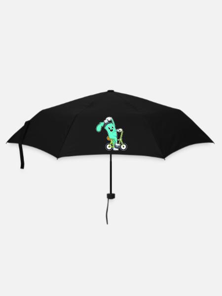 Spraydose Fahrrad - Regenschirm (klein) - Schwarz