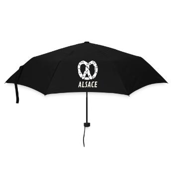 ALSACE BRETZEL - Parapluie standard - noir - Devant
