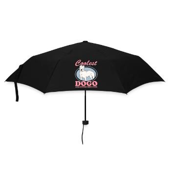 Dogo Argentino Mom | Dog Dog Owner Gift - Umbrella (small) - black - Front
