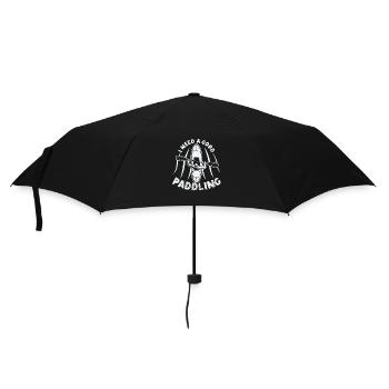 Kayaking River White Water Rafting I Need - Umbrella (small) - black - Front
