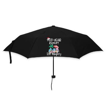 Le rapport semestriel de Gnome reste effronté - Parapluie standard - noir - Devant