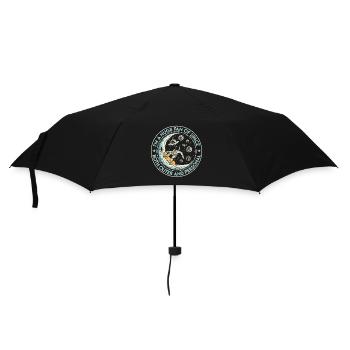 Cool Huge Fan Of Space Both Outer Space Personal - Umbrella (small) - black - Front