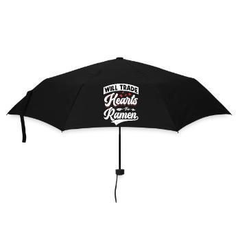 Échangez des cœurs contre des ramen | | amateur de ramen - Parapluie standard - noir - Devant