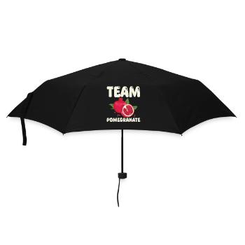 Team Pomegranate - Umbrella (small) - black - Front