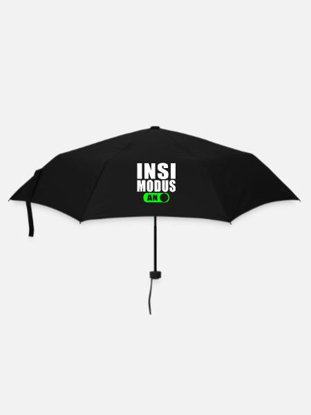INSI MODUS - Regenschirm (klein) - Schwarz