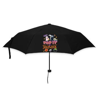 Pop Halloween | Halloween Costume | Halloween - Umbrella (small) - black - Front