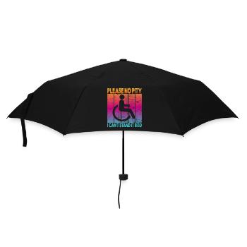 Vintage Wheelchair User Wheelchair - Umbrella (small) - black - Front