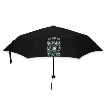 Météorologue Prévisions météorologiques - Parapluie standard - noir - Devant