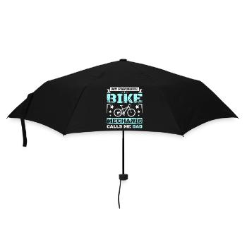 Mon mécanicien de vélo préféré m’appelle papa - Parapluie standard - noir - Devant