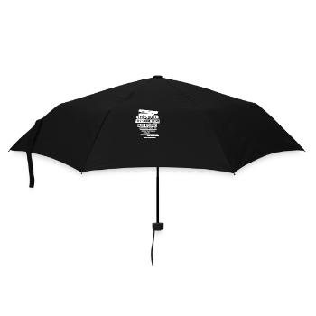 present funky funny peace movement gift - Umbrella (small) - black - Front