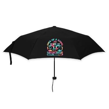 Unique Born 1956 Limited Edition - Umbrella (small) - black - Front