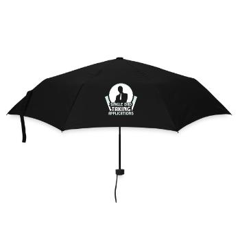 Single father accepts applications - Umbrella (small) - black - Front