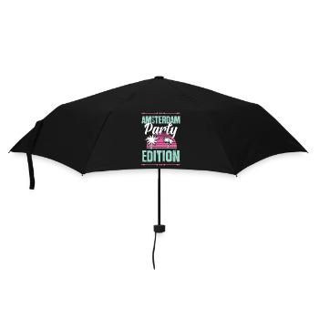 Édition Amsterdam Party - Parapluie standard - noir - Devant