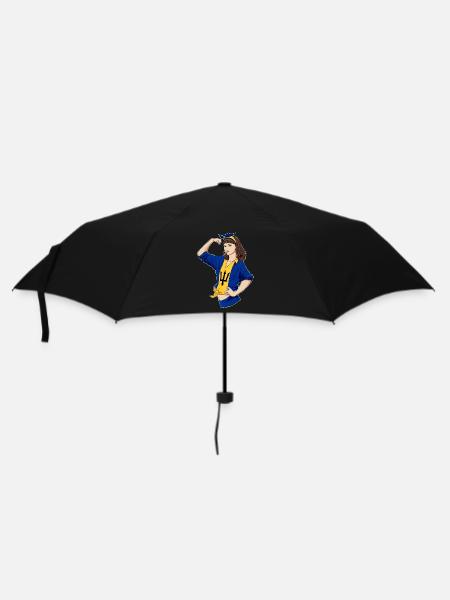 Barbados Girl Unbreakable I Barbados Heritage - Umbrella (small) - black