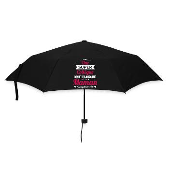 Super collègue cadeau drôle future maman mère - Parapluie standard - noir - Devant