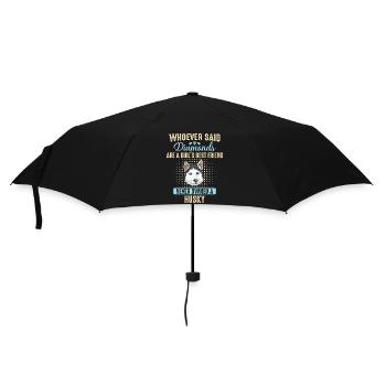 Siberian Husky Dog - Umbrella (small) - black - Front