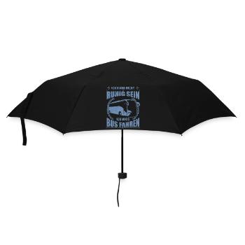 Busfahrer Geschenkideen ich kann - Regenschirm (klein) - Schwarz - Vorne