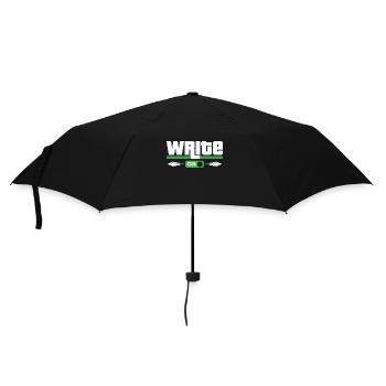 Continuer à écrire Auteur Écrivain Écrivain - Parapluie standard - noir - Devant