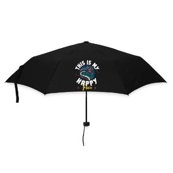 Snake Serpent This Is My Happy - Umbrella (small) - black - Front