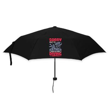 Tauchen - Regenschirm (klein) - Schwarz - Vorne