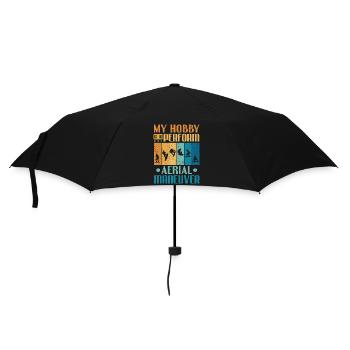 My Hobby Perform Aerial Maneuvers Wakeboarding - Umbrella (small) - black - Front