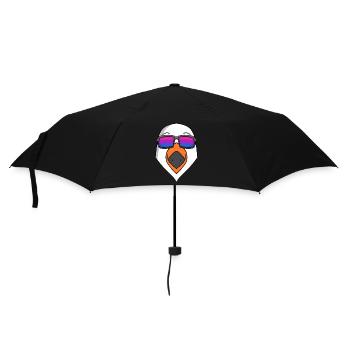 Bisexual Seagull Gift - Umbrella (small) - black - Front