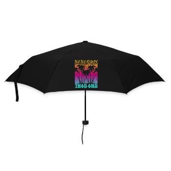 Vintage Phi Phi Islands Thaïlande - Parapluie standard - noir - Devant