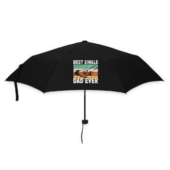 Best Single Father Ever Dad - Umbrella (small) - black - Front