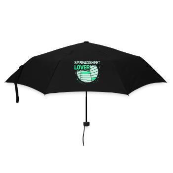 Lovers of Spreadsheets Spreadsheet Table - Umbrella (small) - black - Front