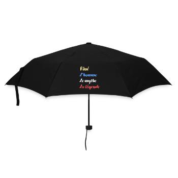 kiné homme mythe légende humour kinésithérapeute - Parapluie standard - noir - Devant