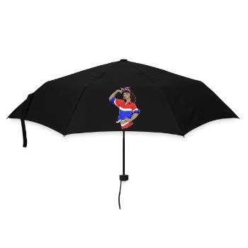 Fille thaïlandaise incassable I Héritage thaïlandais I Thaïlande - Parapluie standard - noir - Devant