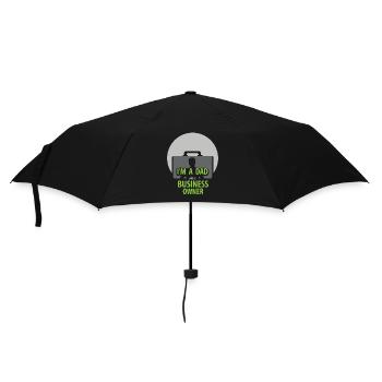 Je suis un père et un PDG propriétaire d’entreprise - Parapluie standard - noir - Devant