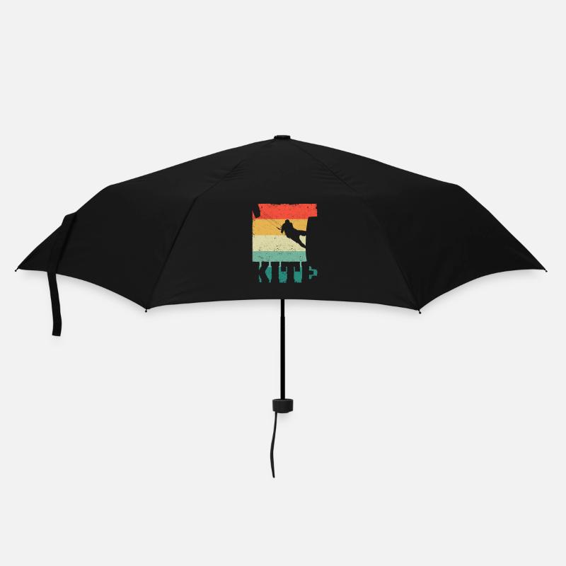 KITE Kiteboard Kiteing Kitesurf Kitesurf - Parapluie standard - noir