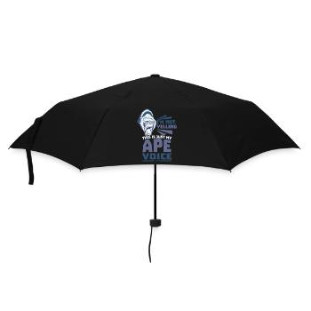 I'm Not Yelling This Is Just My Ape Voice - Umbrella (small) - black - Front