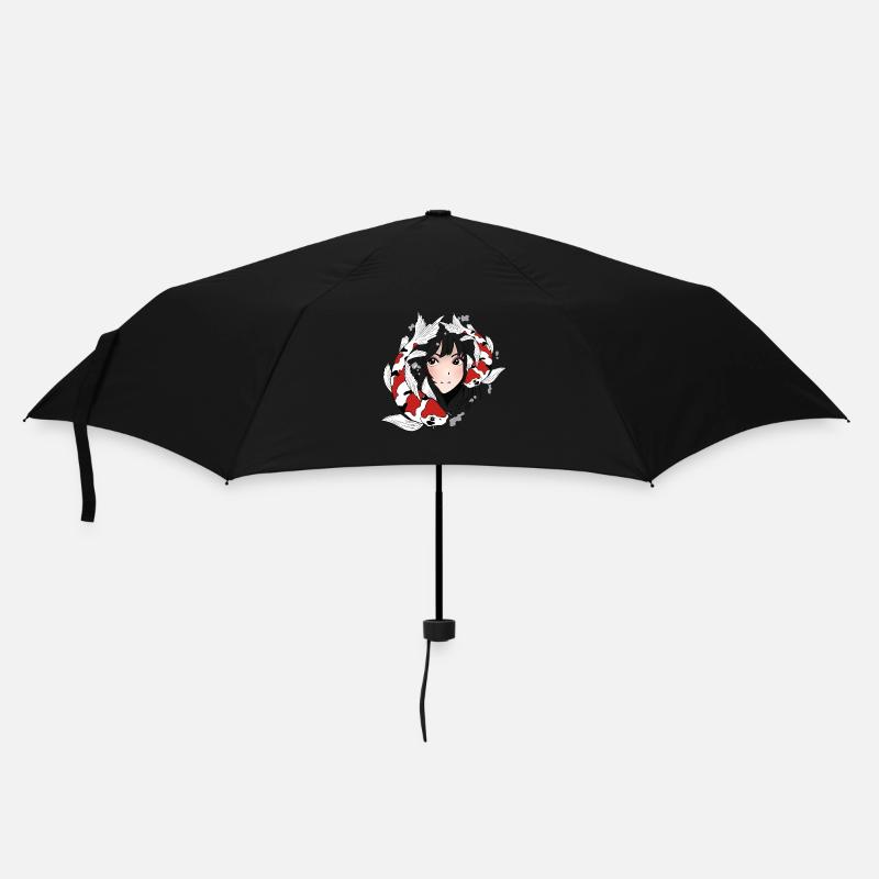Anime Otaku Koi - Regenschirm (klein) - Schwarz