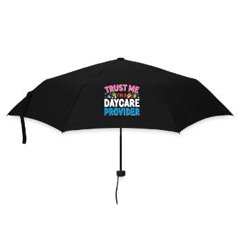 Childcare Daycare Provider Teacher - Umbrella (small) - black - Front